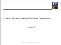 Kĩ thuật lập trình - Chapter 21: Aspect - Oriented software development
