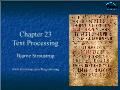 Kĩ thuật lập trình - Chapter 23: Text processing