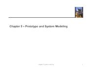 Kĩ thuật lập trình - Chapter 5: prototype and system modeling
