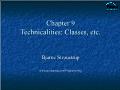 Kĩ thuật lập trình - Chapter 9: Technicalities: Classes, etc