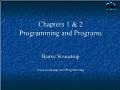 Kĩ thuật lập trình - Chapters 1 & 2: Programming and programs