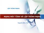 Kĩ thuật lập trình - Mạng máy tính và lập trình mạng