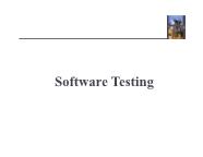 Kĩ thuật lập trình - Software testing