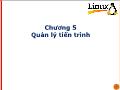 Linux - Chương 5: Quản lý tiến trình