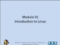 Linux - Module 01: Introduction to Linux