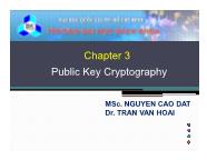 Mạng máy tính 1 - Chapter 3: Public key cryptography