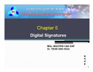 Mạng máy tính 1 - Chapter 5: Digital signatures