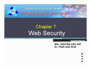 Mạng máy tính 1 - Chapter 7: Web security