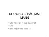 Mạng máy tính cơ bản - Chương 6: Bảo mật mạng