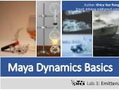 Maya dynamics basics - Lab 3: Emitters
