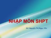 Nhập môn Sinh học phân tử