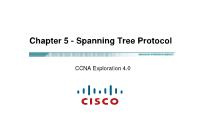 Quản trị mạng - Chapter 5: Spanning tree protocol