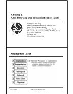 Quản trị mạng - Chương 2: Giao thức tầng ứng dụng (application layer)