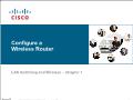 Quản trị mạng - Configure a wireless router