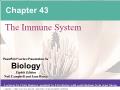 Sinh học - Chapter 43: The immune system