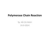 Sinh học - Chương 2: Polymerase chain reaction