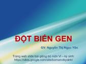 Sinh học - Đột biến gen