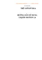 Sử dụng microsoft liquid motion - Chương 1: Giới thiệu