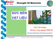 Sức bền vật liệu - Chương 4: Trạng thái ứng suất