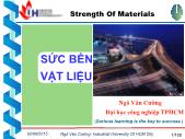 Sức bền vật liệu - Chương 8: Thanh chịu lực phức tạp