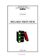 Tài liệu môn Hóa học phân tích