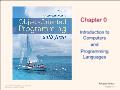 Tài liệu Môn học phương pháp lập trình - Chapter 0: Introduction to computers and programming languages