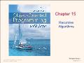 Tài liệu Môn học phương pháp lập trình - Chapter 15: Recursive algorithms