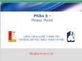 Tin học văn phòng - Power point