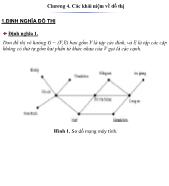 Toán học - Chương 4: Các khái niệm về đồ thị