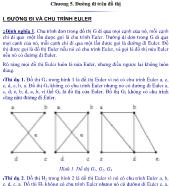 Toán học - Chương 5: Đường đi trên đồ thị