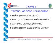 Vật lý - Chương 3: Trường hợp riêng: Hệ lực phẳng