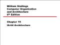 William stallings computer organization and architecture 6th edition - Chapter 15: IA - 64 Architecture