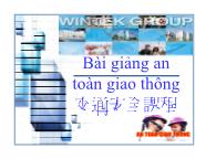 Bài giảng An toàn giao thông