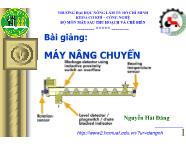 Bài giảng Máy nâng chuyển