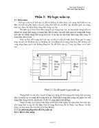 Bài giảng Vi mạch số - Phần 2: Hệ logic tuần tự