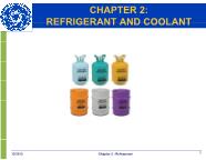 Hóa học - Dầu khí - Chapter 2: Refrigerant and coolant
