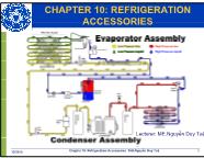 Kĩ thuật lạnh - Chapter 10: Refrigeration accessories