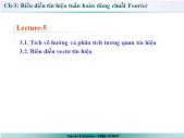 Kĩ thuật viễn thông - Chương 3: Biểu diễn tín hiệu tuần hoàn dùng chuỗi Fourier - Lecture: 5