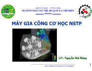 Máy gia công cơ học NSTP