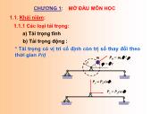 Tải trọng và tác động - Chương 1: Mở đầu môn học