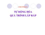 Tự động hóa - Chương 6: Tự động hóa quá trình lắp ráp